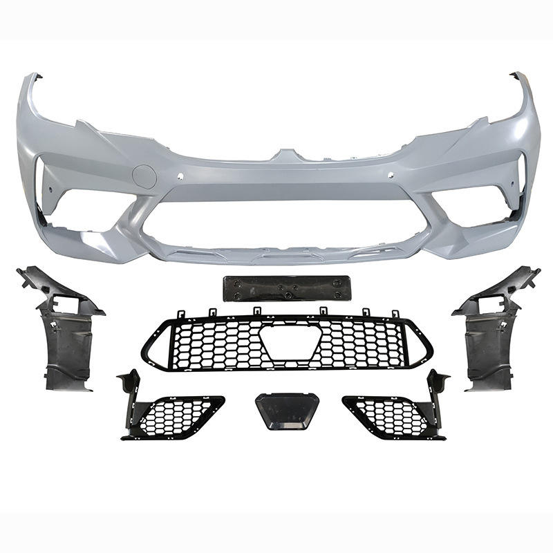 BMW G20 M3-Competition-style front bumper with grilles and ducts