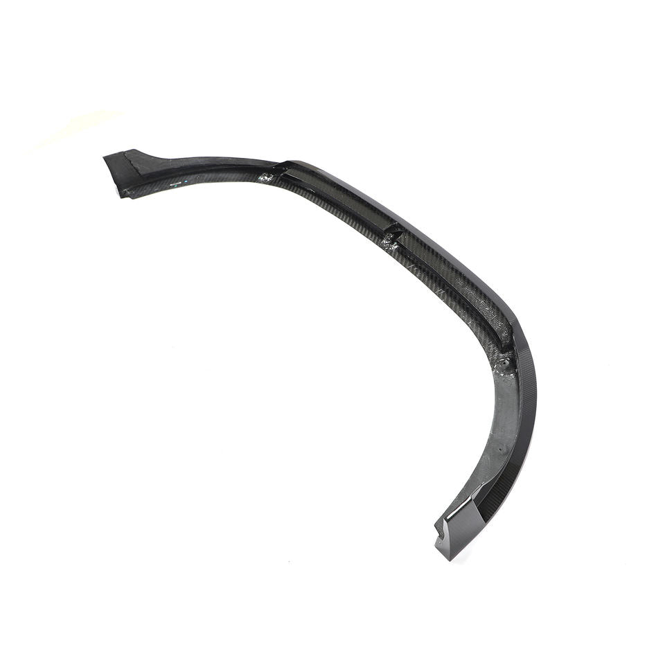 Carbon fiber front lip for VW Golf MK8 GTI — underside detail
