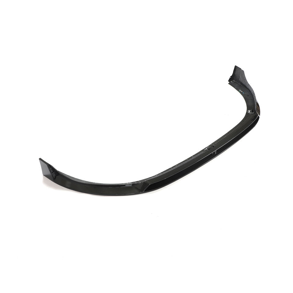 Carbon fiber front lip for VW Golf MK8 GTI — side profile