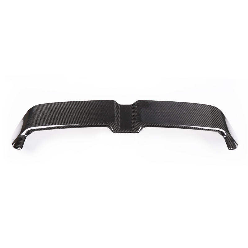 Carbon fiber ducktail spoiler for VW Golf MK7/MK7.5 — front view