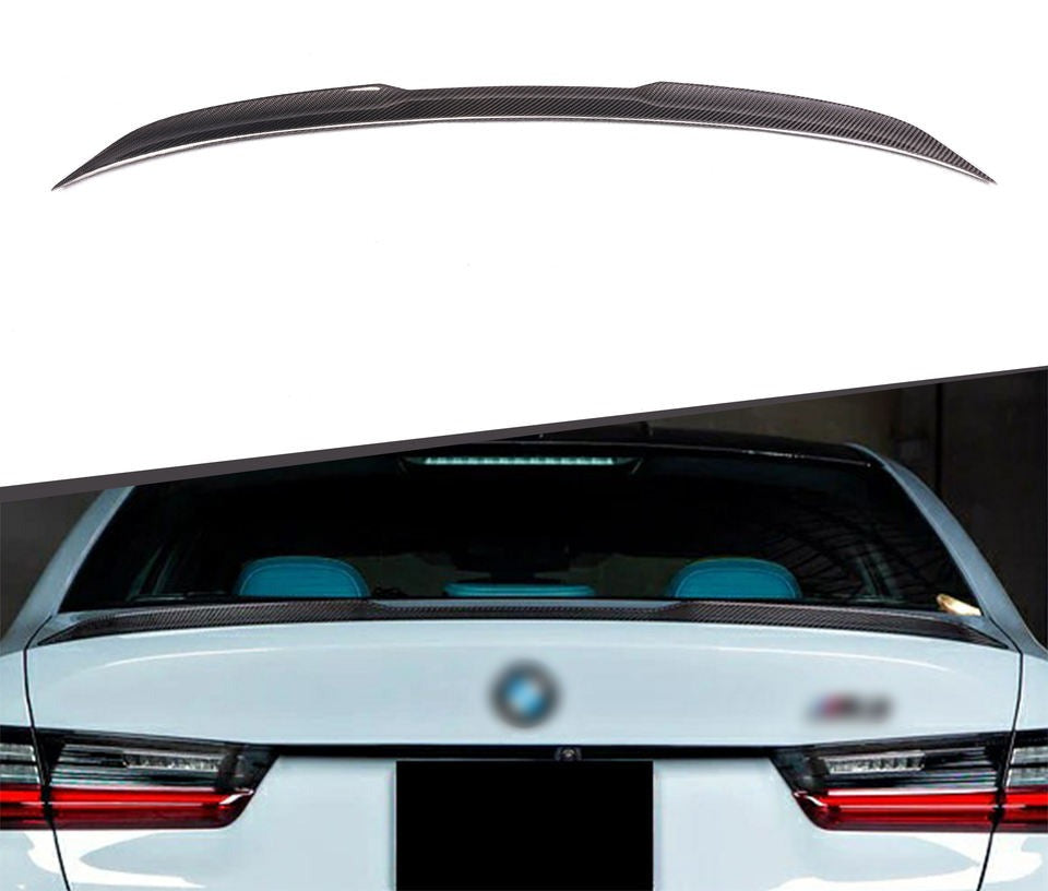 BMW 3 Series (G20/G80) Dry Carbon Fiber Rear Spoiler — OEM Type (2019+)