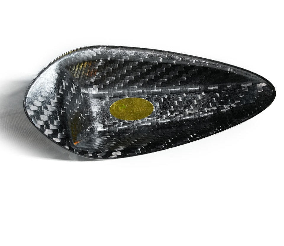 BMW (G42/G20/G22/G26/G87/G82/G81) Dry Carbon Fiber Antenna Cover — Shark Fin Roof Trim