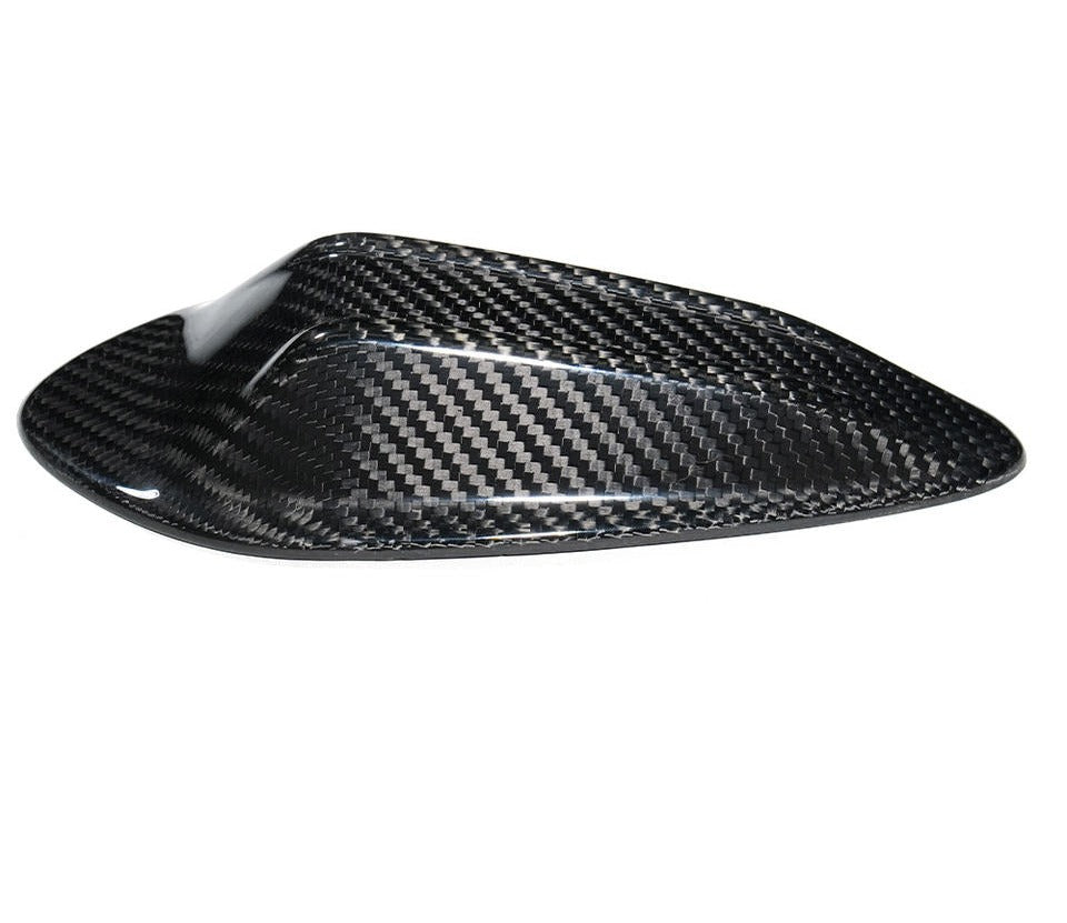 BMW (G42/G20/G22/G26/G87/G82/G81) Dry Carbon Fiber Antenna Cover — Shark Fin Roof Trim