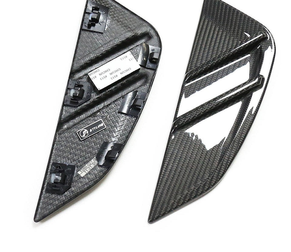 BMW M3 (G80/G81) Dry Carbon Fiber Fender Vent Trim — MP Style (2021+)