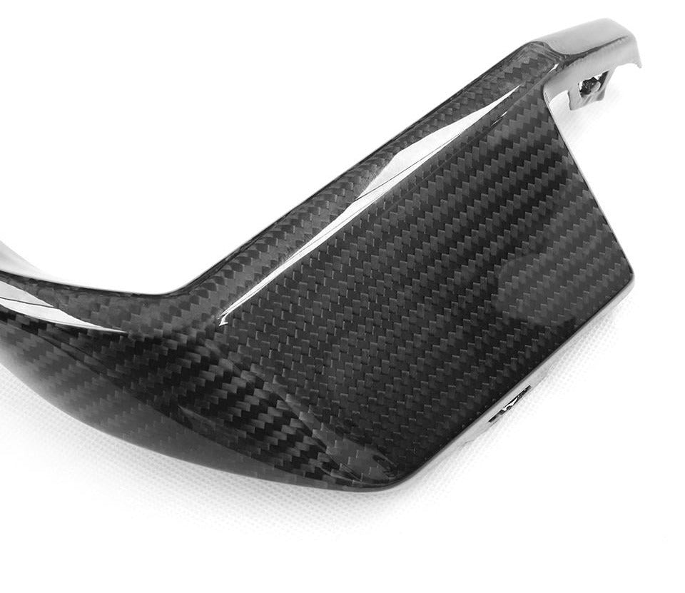 BMW M3/M4 (G80/G82/G83) Dry Carbon Fiber Rear Bumper Lip — 3-Piece Diffuser Set