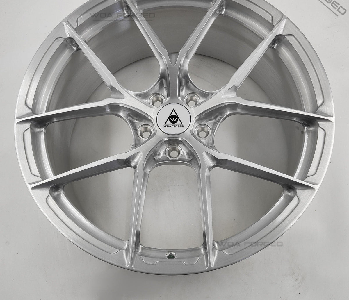 Brushed Polishing Factory Custom Racing Spokes Passenger Car Forged Aluminum Wheels