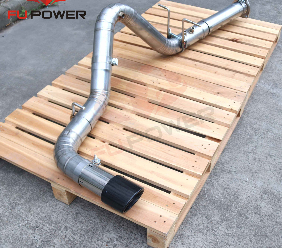 Chevrolet Silverado HD 6.6 Turbo GMC 6.6L CAT-BACK EXHAUST WITH POLISHED TIP ZSH (2500)