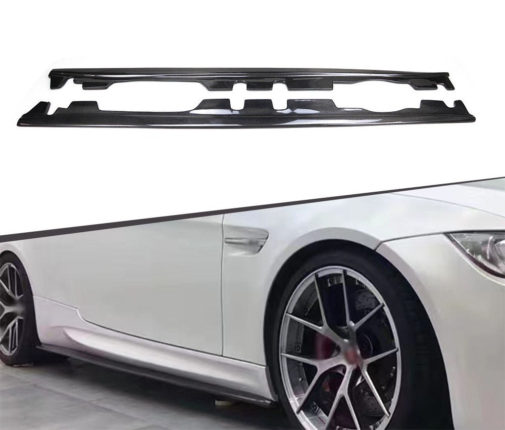 Sales Carbon Fiber Body Kit M3 Type Side Skirt Fit — for E92