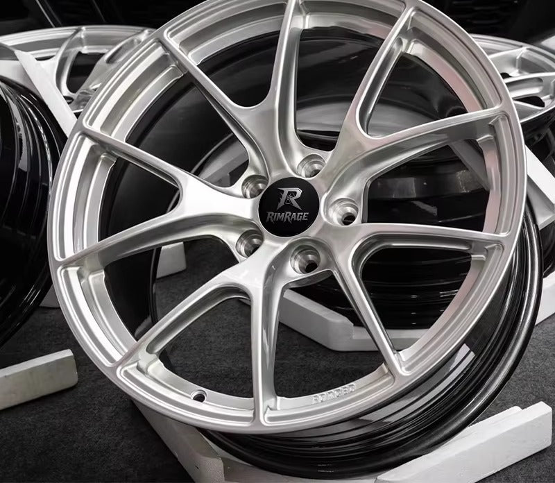 Vs5rs Forged Wheels APEX 17-26 Inch Polished Silver Lightweight Performance Alloy Rims
