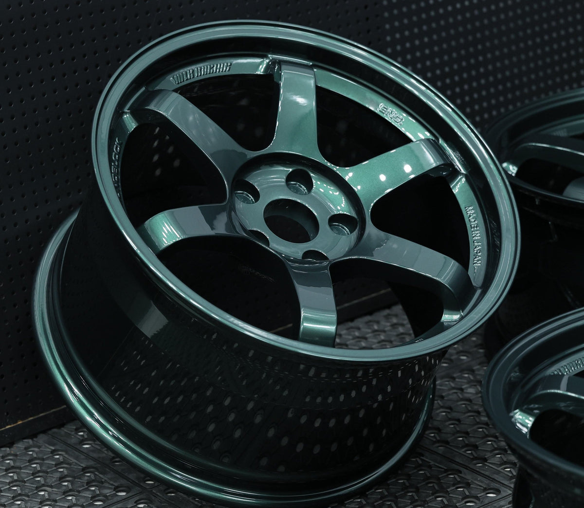 Volk Racing Racing Green Te37SL Te37 SL 5x112 5x120 5x114.3 5x100 17x9 18x9.5 — for E36/E46/E92/F80/F82/G82