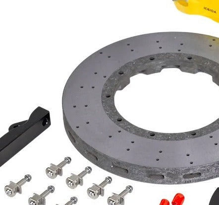 ICOOH carbon-ceramic brake disc for Porsche 911 Turbo S — PCCB-style composite