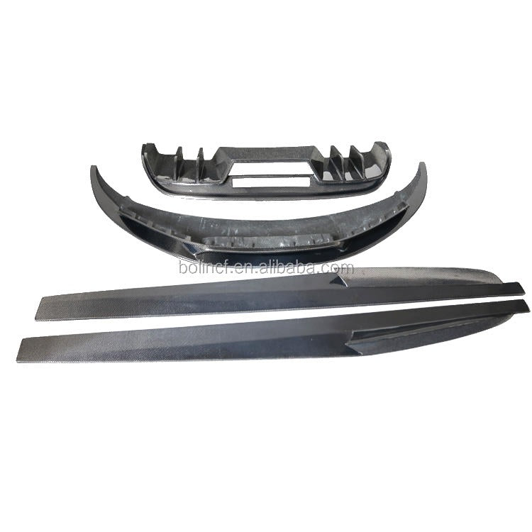 Audi R8 V10 Carbon Fiber Aero Kit — Front Lip, Side Skirts, Diffuser & Spoiler (2007–2014)