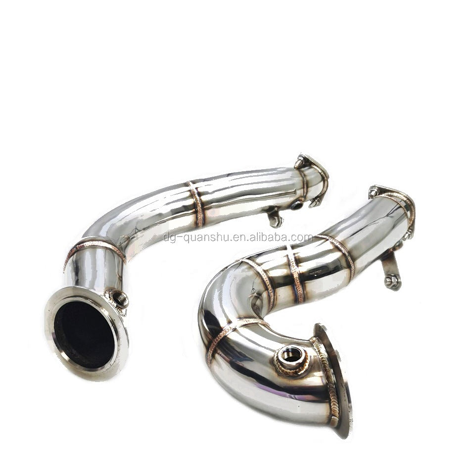 BMW 135i/1M/335i/335is N54 High-Flow (E82/E88/E90) Downpipe — 3 Inch/76mm (2011–2013)
