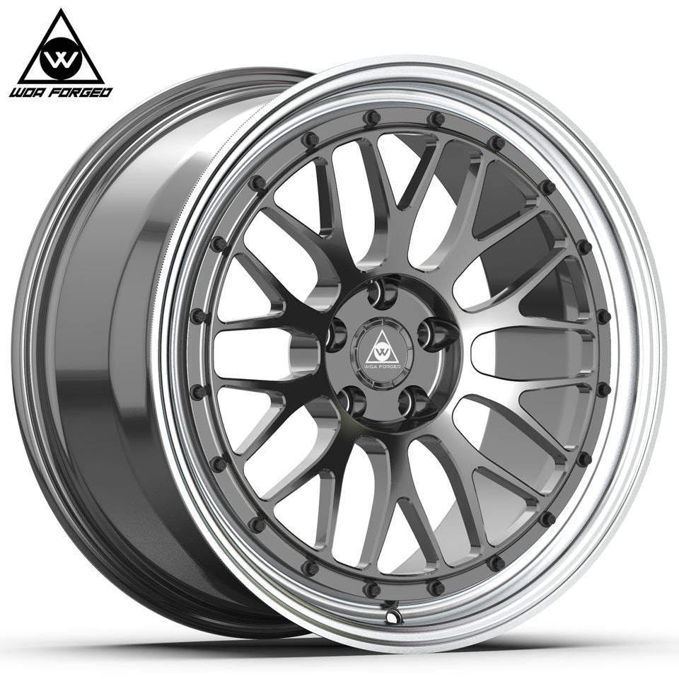 Audi BMW WOA FORGED Custom LM LM-R E88 5x120 5x112 5x114.3 5x130 Lightweight Forged Wheel Aluminum Passenger Car Rim 19