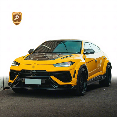 1016 Body Kits Upgrade for Lamborghini Urus Wide Bodykit Forged Carbon Fiber Front Lip Side Skirt Rear Diffuser Engine Hood