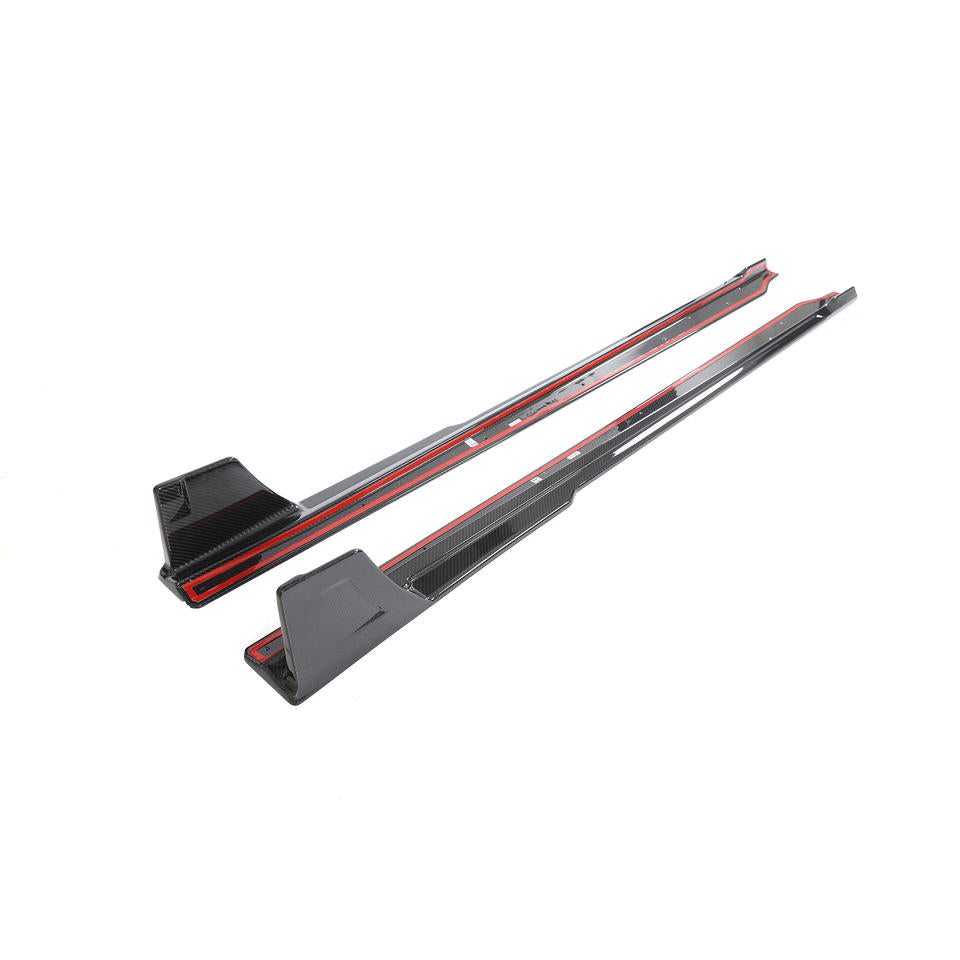 BMW M2 (G87) Carbon Fiber Side Skirts — Rocker Panels (2023–2024)