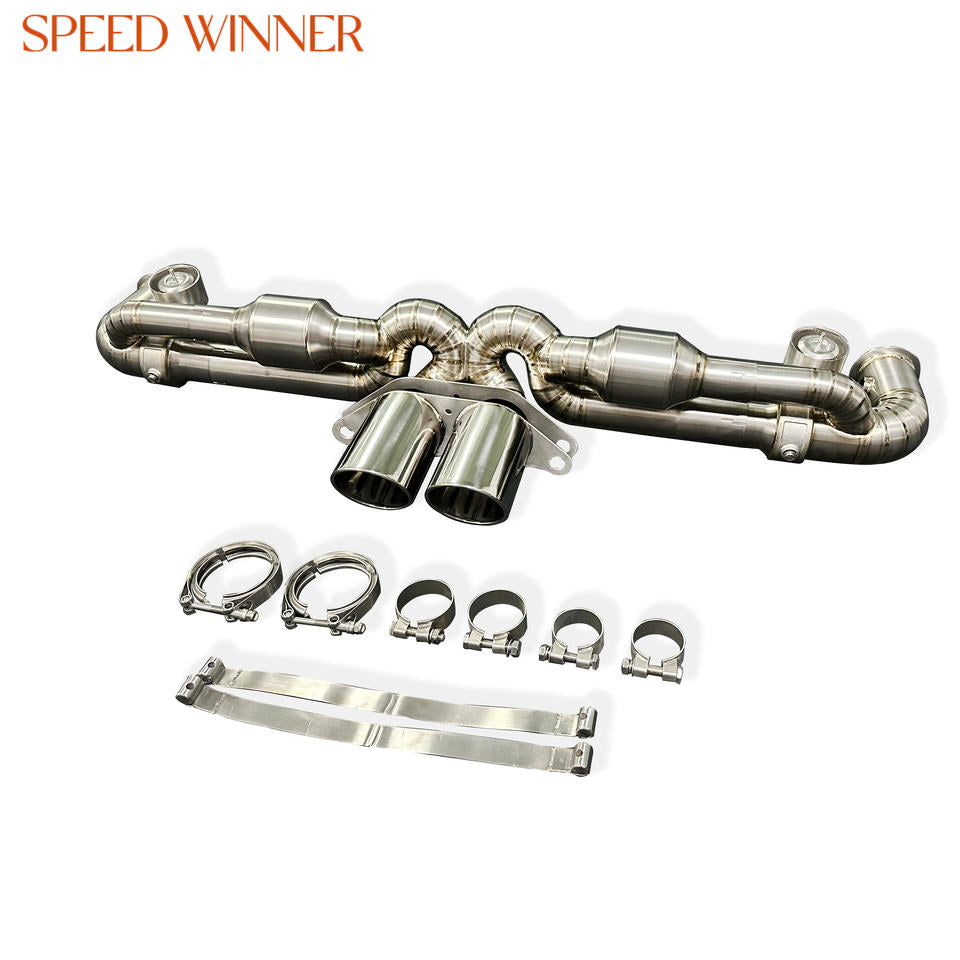 SPEEDWINNER Custom Full Titanium Exhaust Catback Exhaust Muffler
