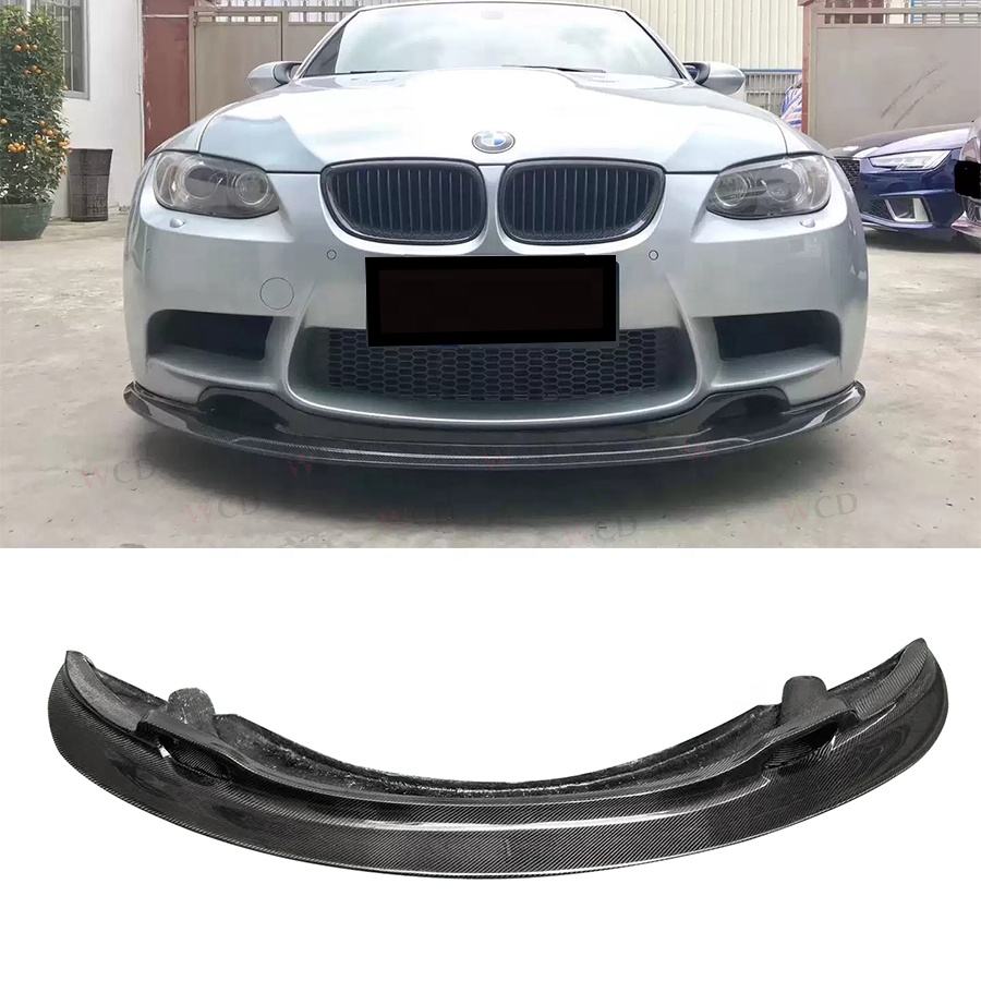 G-T-4 Type Carbon Fiber Front Lip — for E90/E92/E93