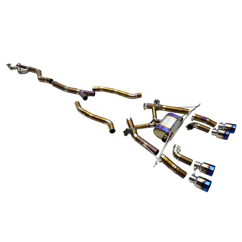 Performance Single Mid Pipe Valvetronic Exhaust Catback System — for G80/G82