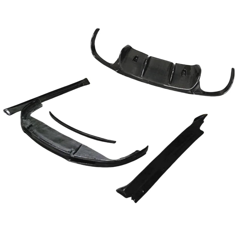 Body Kit Vors Style Carbon Fiber Front Lip Side Skirt Rear Diffuser Rear Spoiler — for 2012–2015