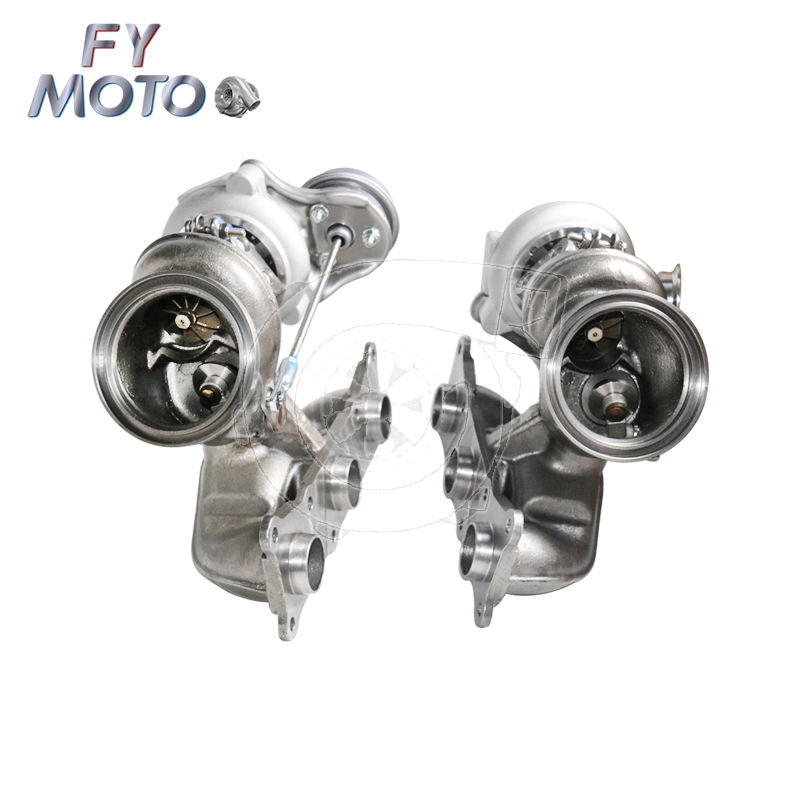 Billet Wheel Twin Turbo 19T TD04 LHD Turbocharger — for N54