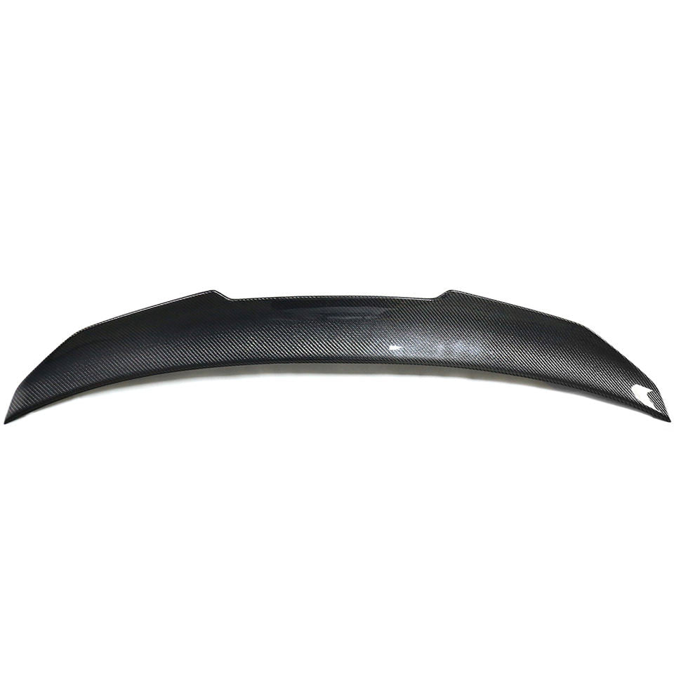 Audi A4 Sedan (B8) Carbon Fiber Trunk Lip Spoiler — PSM Style, Highkick Duckbill (2013–2016)