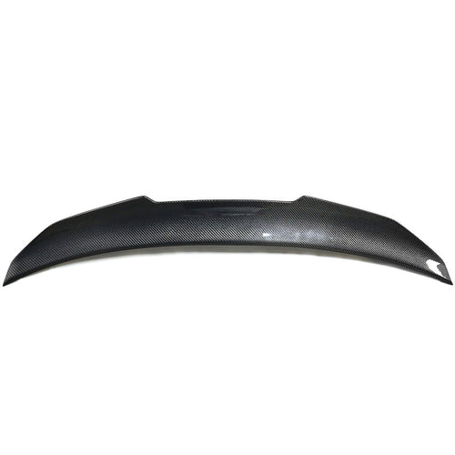 Audi A4 Sedan (B8) Carbon Fiber Trunk Lip Spoiler — PSM Style, Highkick Duckbill (2013–2016)