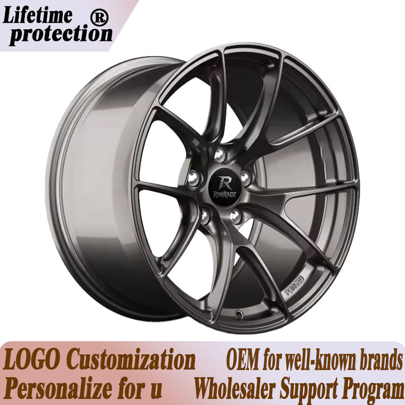 BMW Audi Corolla Porsche Mercedes (F82) NJQS VS-5RS 1-Piece Multi-Spoke Forged Wheels & Rims APEX 17-22 inch