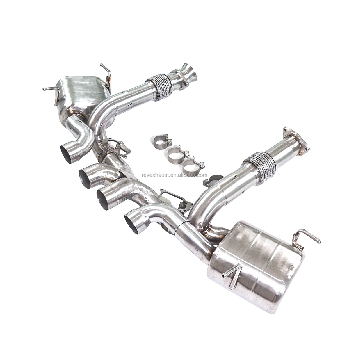 REV Valvetronic Exhaust Pipe — for C8