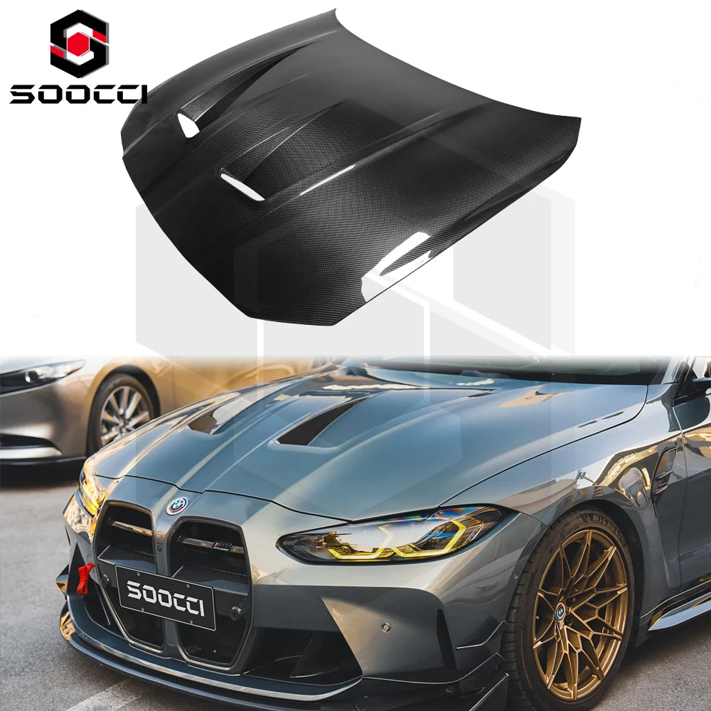 Dry Carbon Fiber N Type Vented Hood — for G80/G81/G82/G83