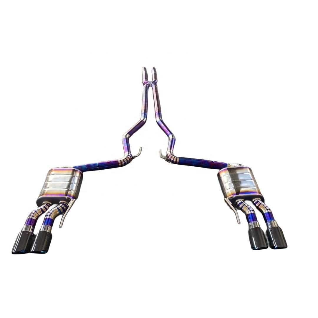 Custom SS304 / Titanium Cat-Back Exhaust Pipe System