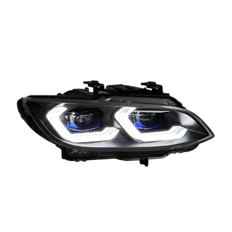 BMW 3 Series LED (E92/E93) Headlights — Yellow/White DRL, Plug and Play (2006–2009)