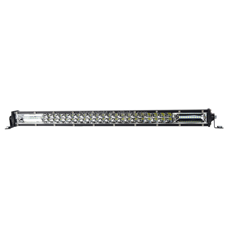 Universal 2-Row LED Light Bars — 22-52 Inch, 180W-360W, 12V/24V Off-Road
