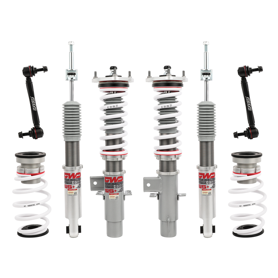 Audi S6 (C7) Coilovers — 32-Step Adjustable Monotube (2012–2018)