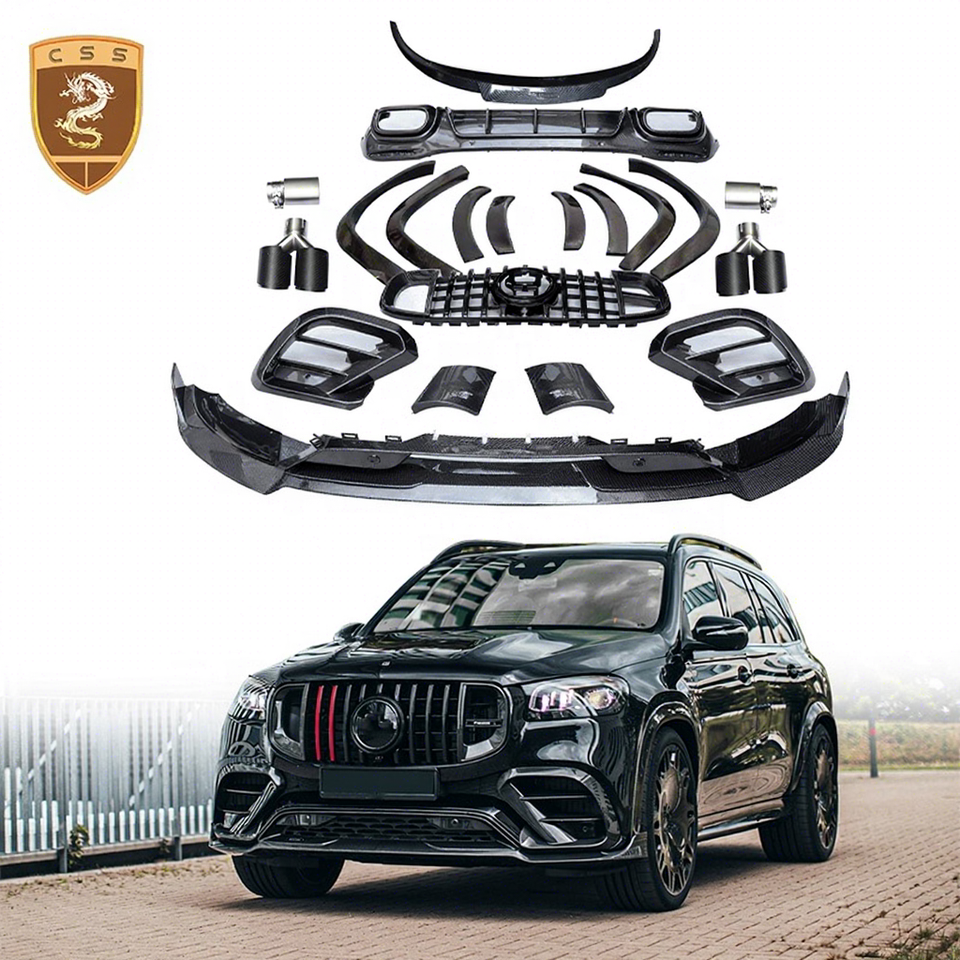 Upgrade to Bra-b900 Style Front Bumper Lip Grill Side Fender Vents Body Kit