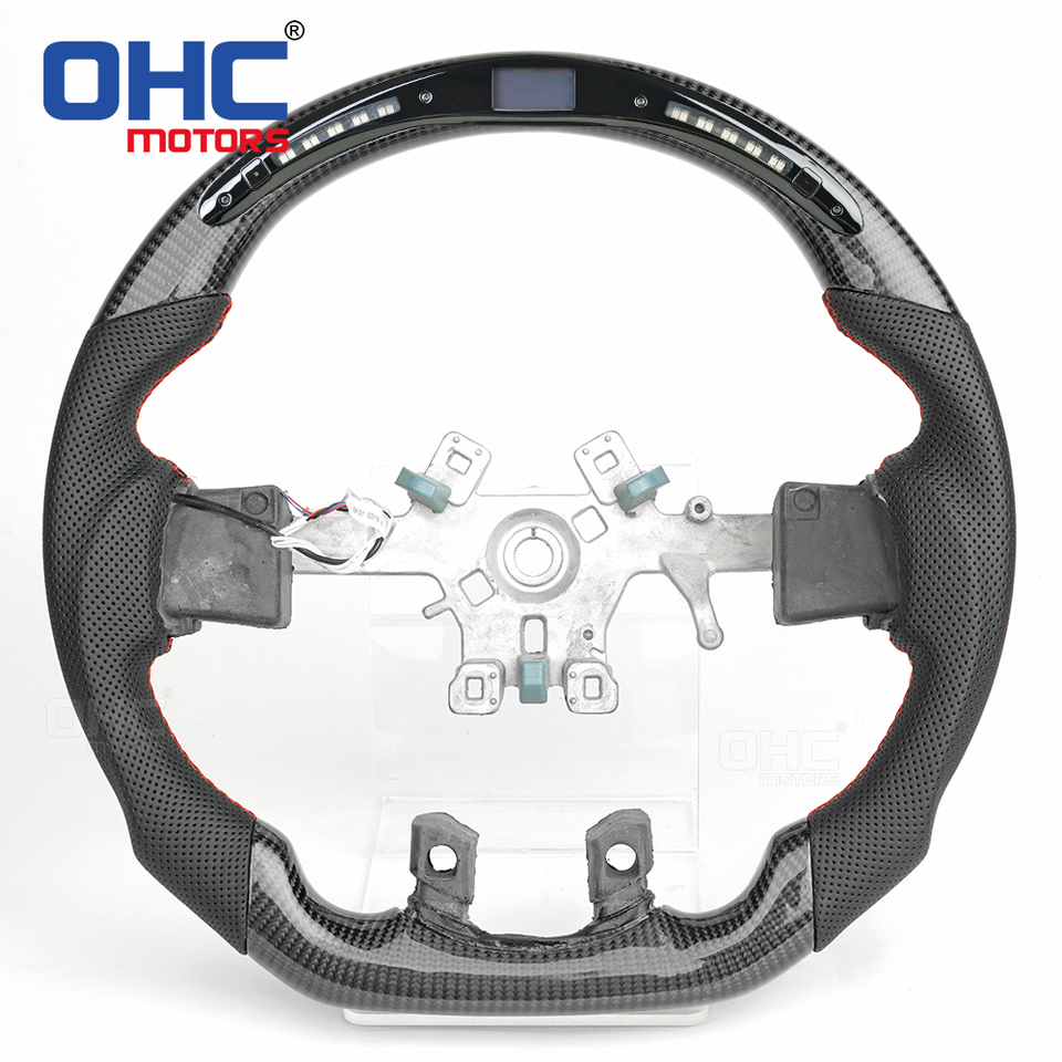 Ram 2012-2017 OHC MOTORS LED RPM Real Carbon Fiber Steering Wheel (1500)