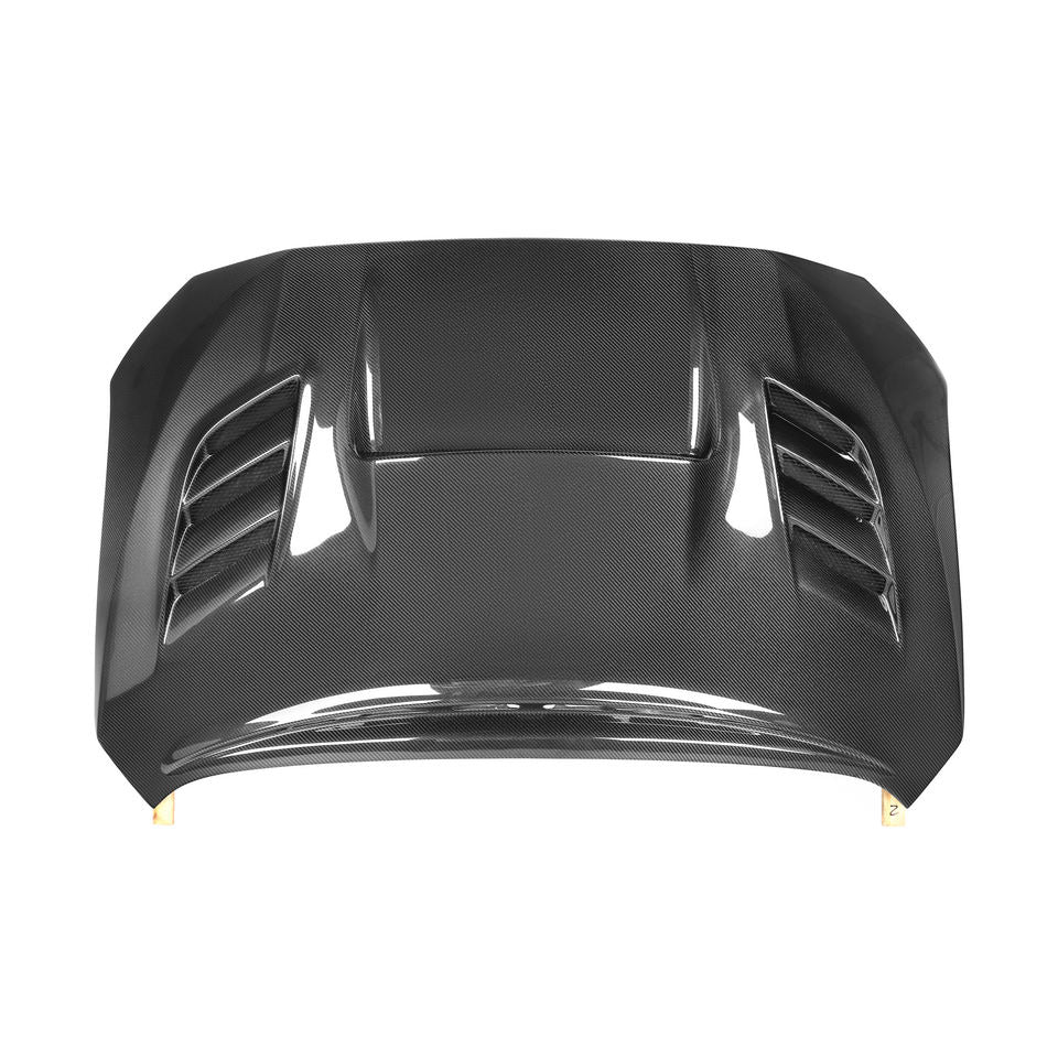 Subaru Impreza WRX/STI Carbon Fiber Hood — Real Carbon (2015–2021)