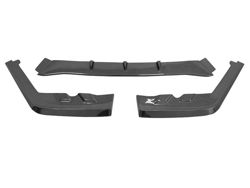 Subaru WRX Carbon Fiber Front Lip Splitter — MP Style, 3-Piece (2015–2020)