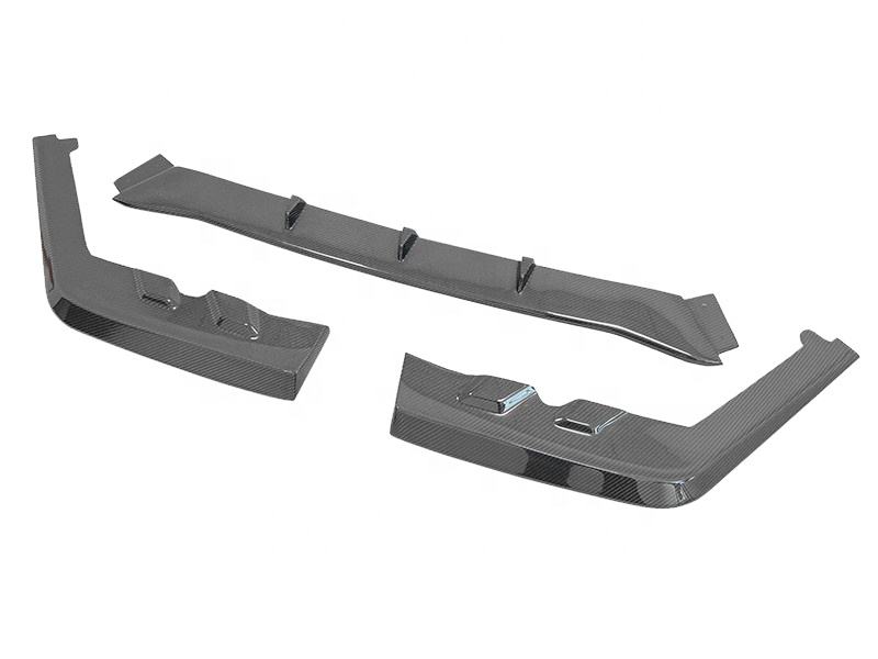 Subaru WRX Carbon Fiber Front Lip Splitter — MP Style, 3-Piece (2015–2020)