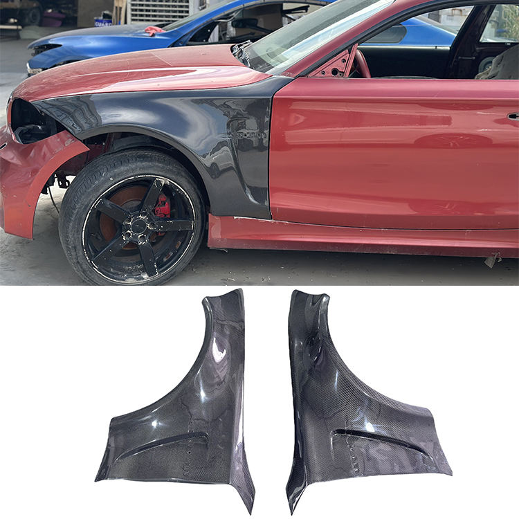 Carbon Fiber Side Fenders for E82 1M E88 1 Series Coupe