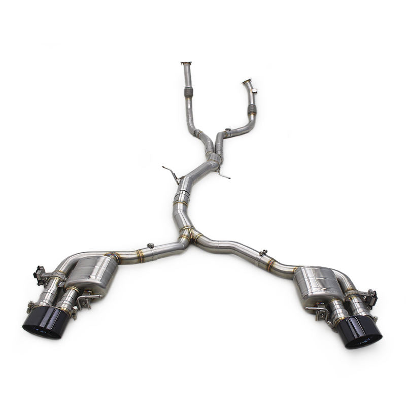 COC Valved Sport Catback Exhaust Muffler — for 2017–2024