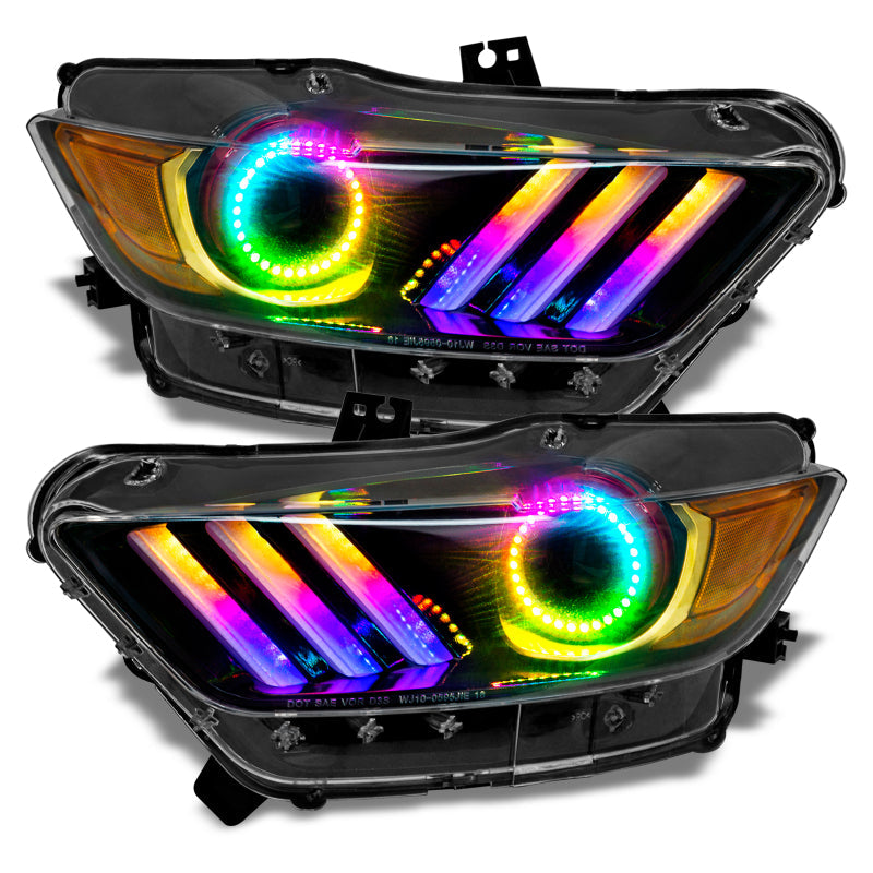 Ford Mustang RGB LED (S550) Headlights (2015–2017)