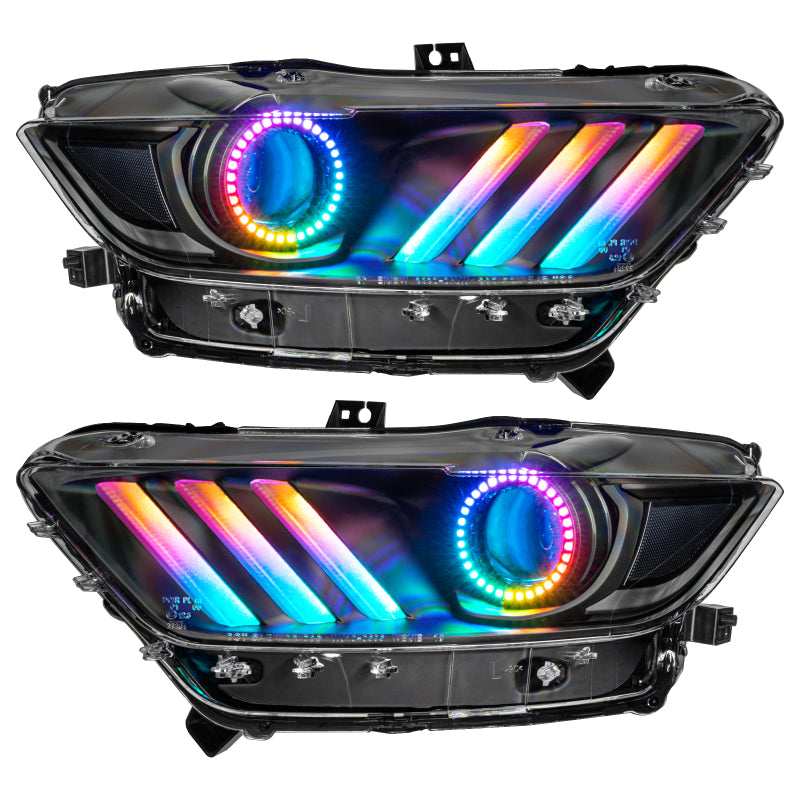 Ford Mustang RGB LED (S550) Headlights (2015–2017)