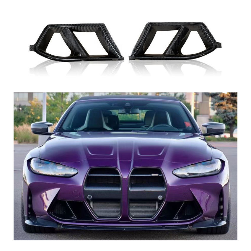 Real Dry Carbon Fiber Air Duct Vent Trim Replacement — for G80/G82