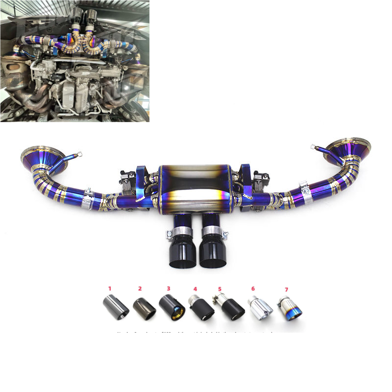 Factory Valve Catback Exhaust — for 2017–2024