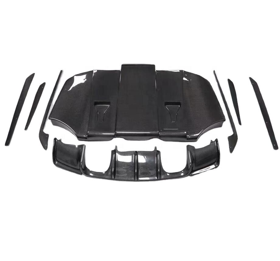 Custom Carbon Fiber Rear Diffuser — for E90/E92/E93