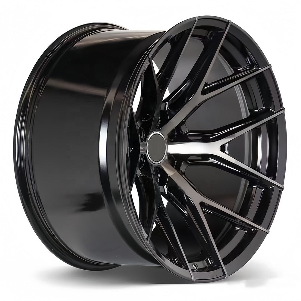 Custom Deep Concave Forged Aluminium Alloy Car Wheel Rims 5x112 5x114.3 18 19 20 21 22 23 24 Inch Racing Car Monoblock Wheels