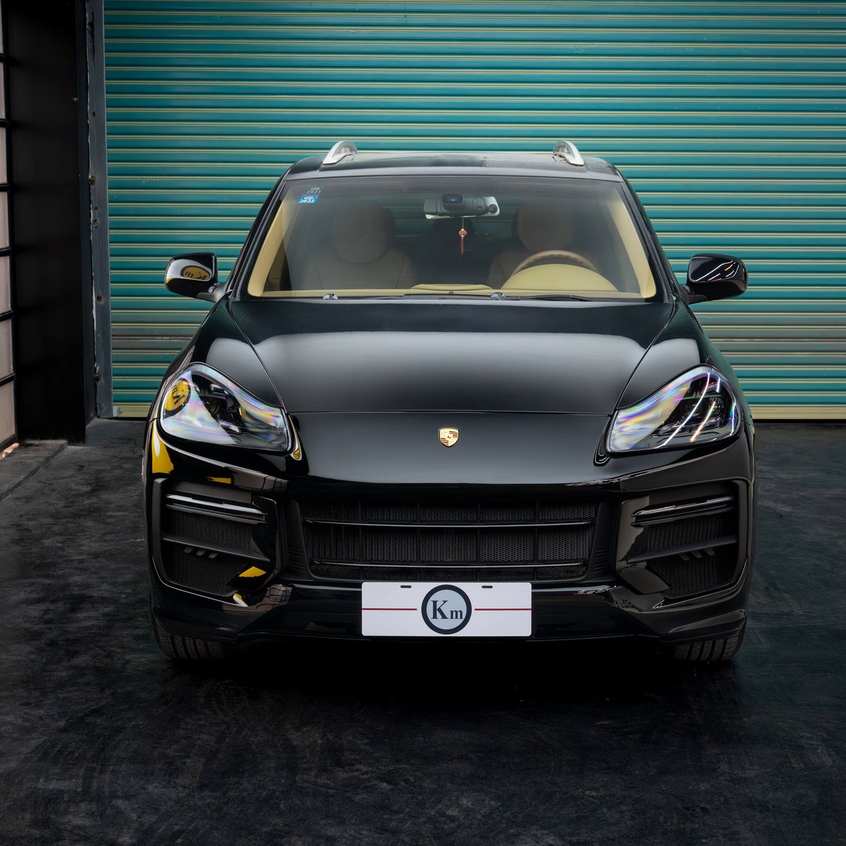 Porsche Cayenne 2007-2010 957 Old to New 9Y0.2 Turbo GT or GTS SD Front Bumper Kit and 2023 Matrix Headlights (2025)