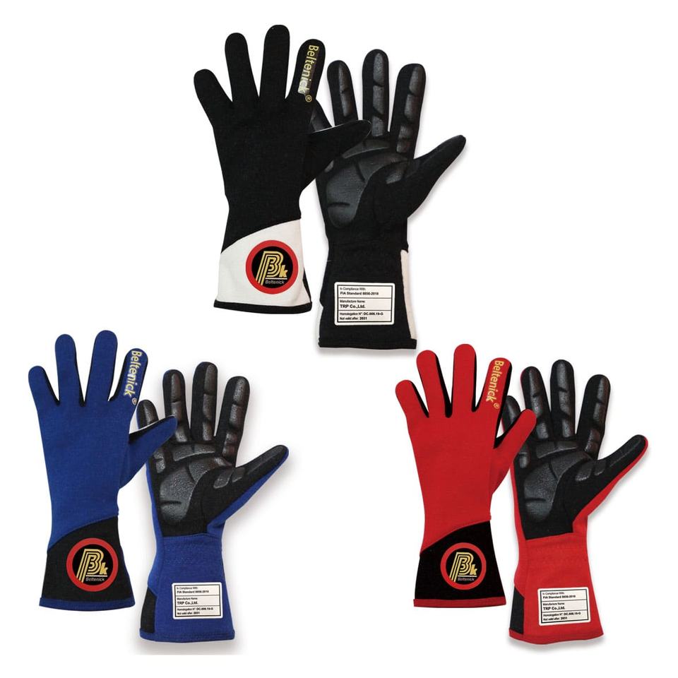 Nomex IIIA FIA 8856-2018 Car Racing Gloves GLN-510 Sports Flame-Retardant Non-Slip Full Finger Unisex Custom Logo (8856–2018)