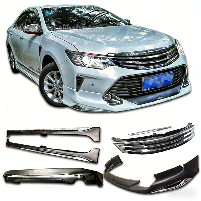 Toyota Camry Body Kit Camry Modellista Style Body Kit Camry Front Lip Side Skirt Diffuser Spoiler Grille Bumper